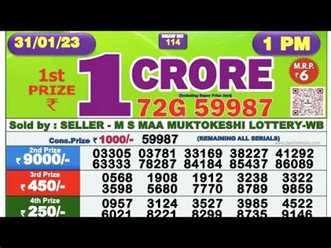 dear lottery result today 1pm 2023 west bengal today|Nagaland State Lottery Sambad 4.4.2024 Result 1PM 6PM and .